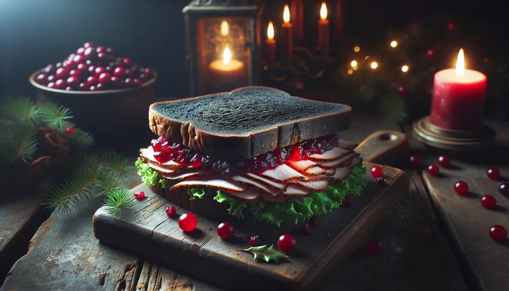 dark romance christmas sandwich