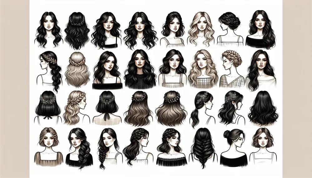 Dark Romance Hairstyles for Medium Length Hair