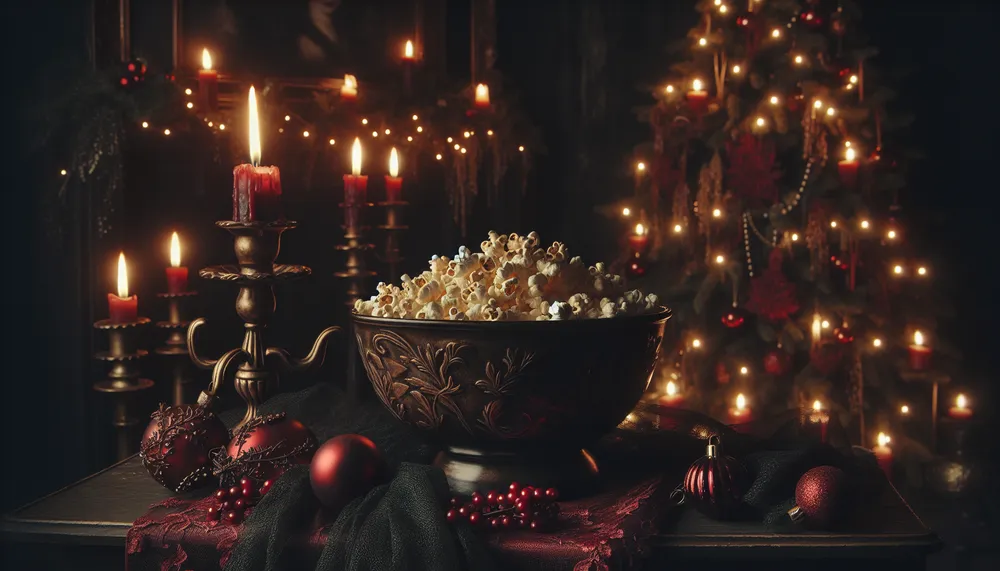 dark romance christmas popcorn