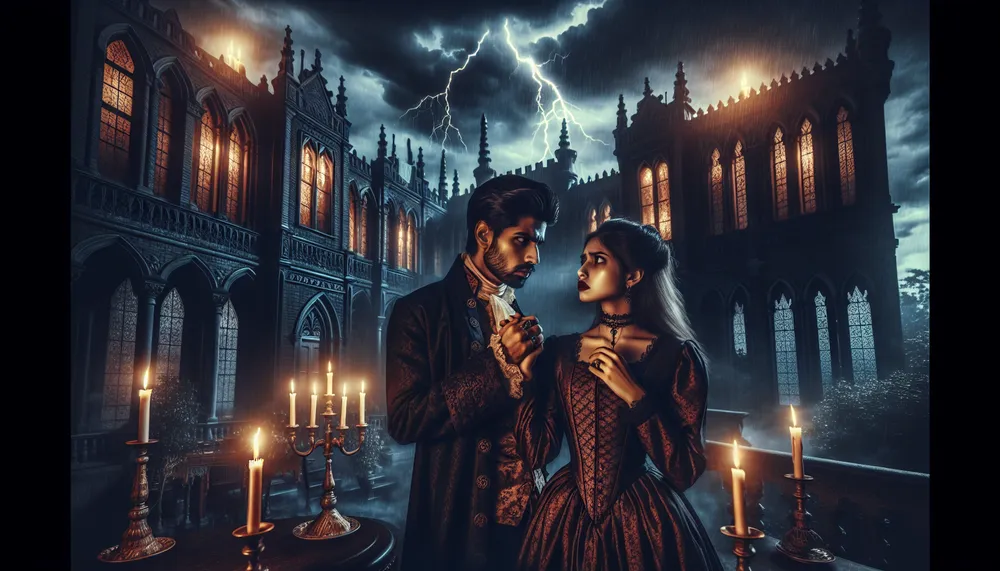 dark romance themed artwork