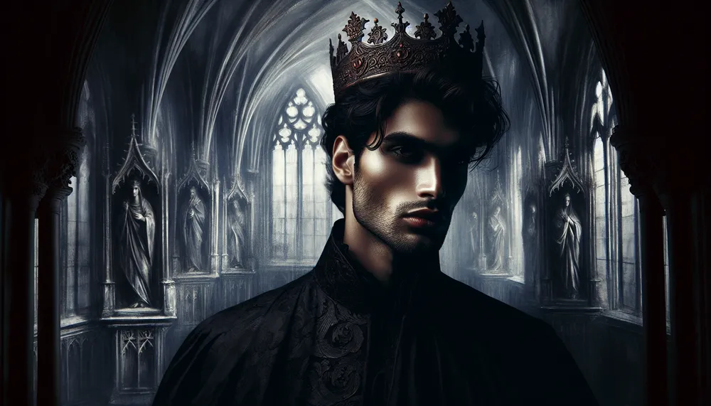 dark prince, shadowy, romance, evocative, mysterious, gothic
