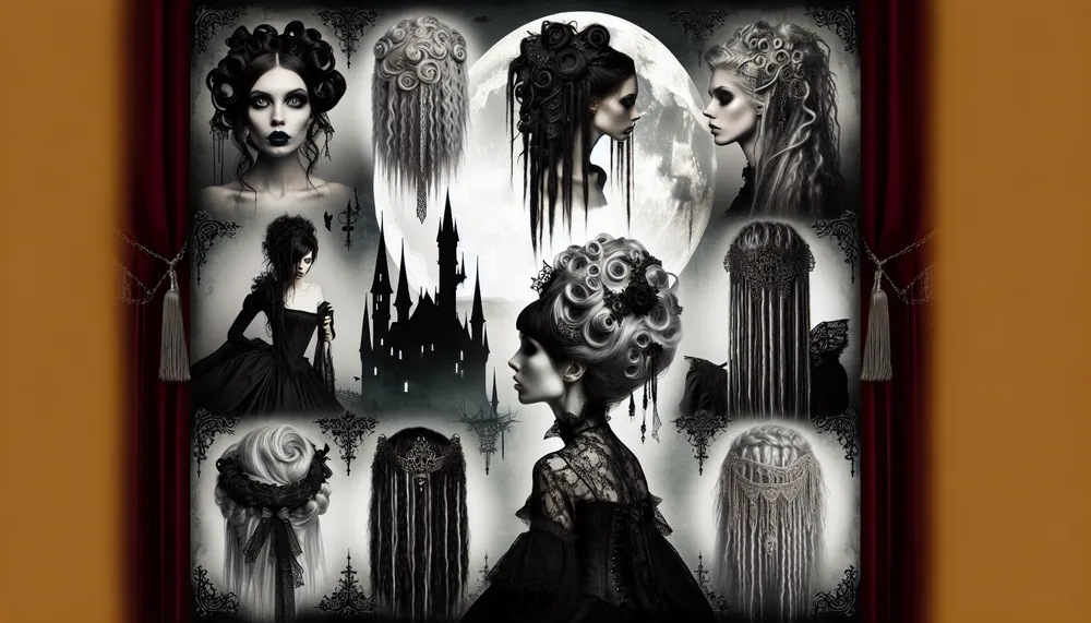 Dark Romance Hairstyles: Gothic Elegance Unlocked