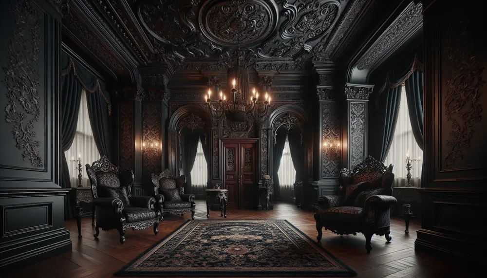 dark romance decor victorian interior design