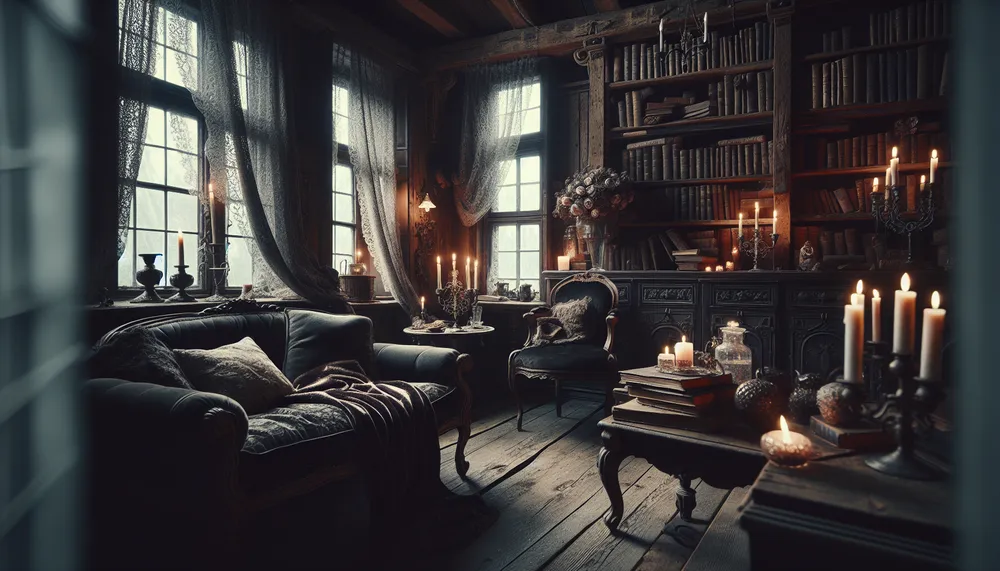 dark romance decor rustic interior design