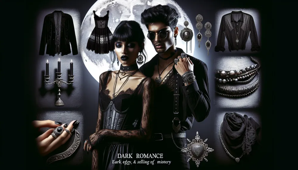 dark romance trends with an edgy and mysterious aesthetic