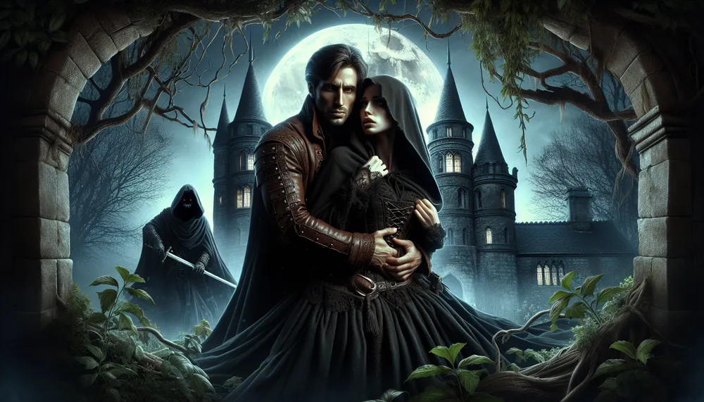 dark fantasy romance book cover