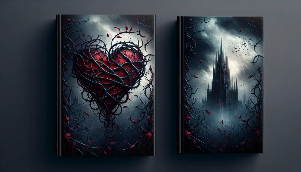 dark romance book cover