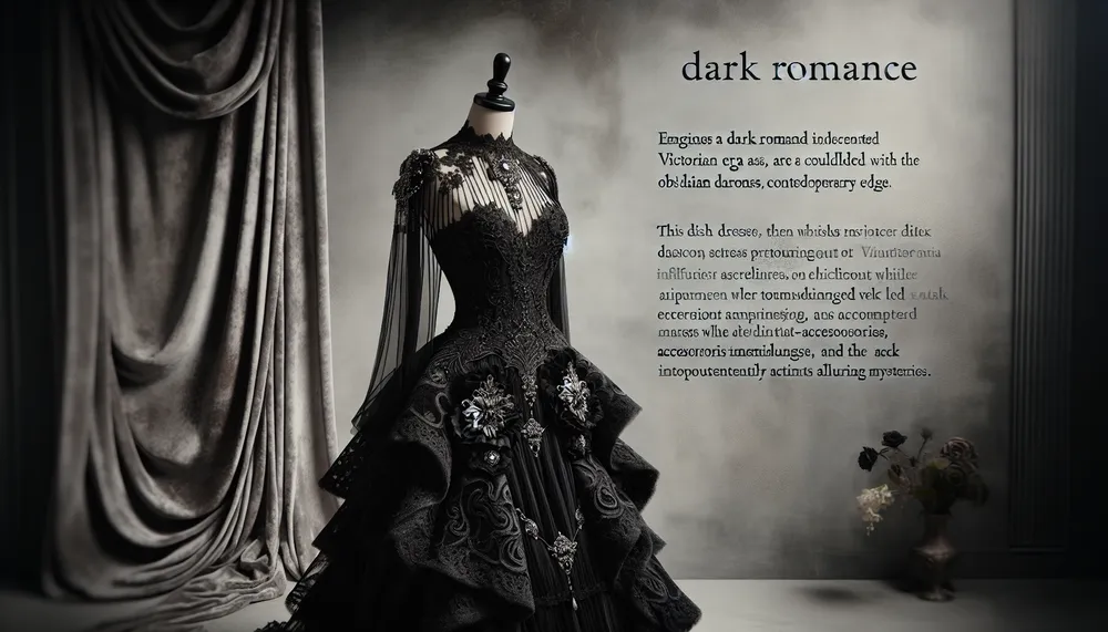 dark romance dress