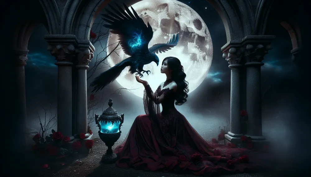 dark romance fantasy artwork