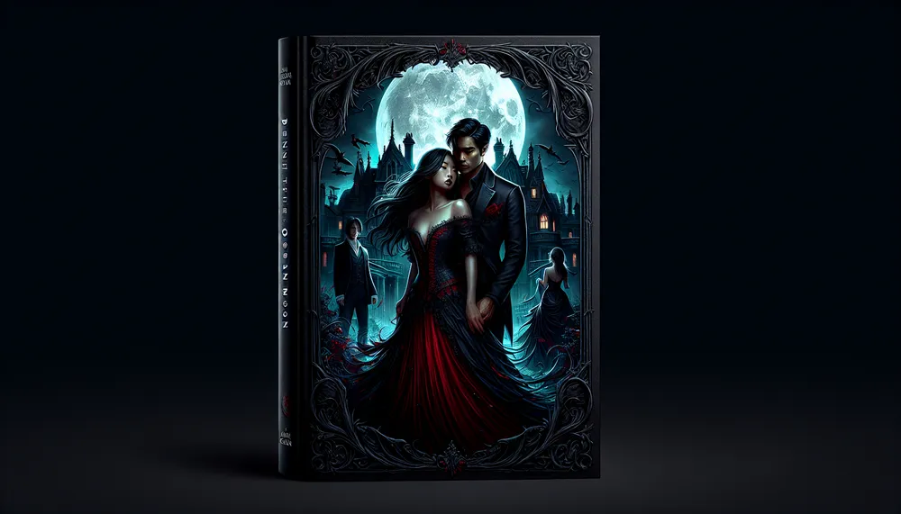 dark romance novel cover