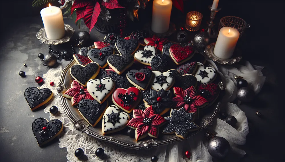 Dark Romance Christmas Cookies