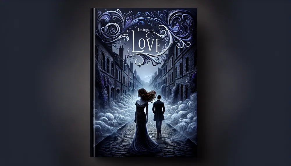 Enigmatic love novel cover art