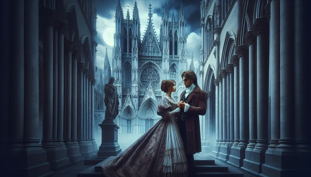 Gothic love art image